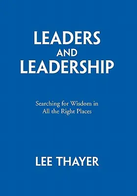 Vodcovia a vedenie - Leaders and Leadership