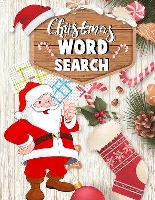 Vianočné hľadanie slov: Jednoduchá veľká tlačená kniha na hľadanie slov pre dospelých, deti a všetkých na 25 dní Vianoc. - Christmas word search.: Easy Large Print word search Puzzle Book for Adults, Kids & Everyone for the 25 Days of Christmas.
