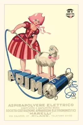 Vintage Journal Reklama na vysávač Primo - Vintage Journal Primo Vacuum Cleaner Advertisement