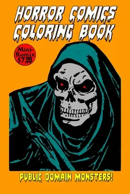 Hororové komiksy Omaľovánky - Horror Comics Coloring Books