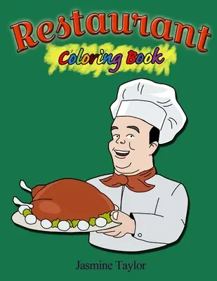 Kniha na vyfarbovanie reštaurácií - Restaurant Coloring Book