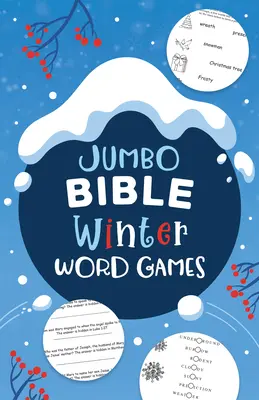 Jumbo Biblické zimné slovné hry - Jumbo Bible Winter Word Games