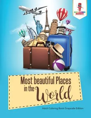 50 najkrajších miest na svete: Omaľovánky na cesty - 50 Most beautiful Places in the World: Coloring Book for Travel