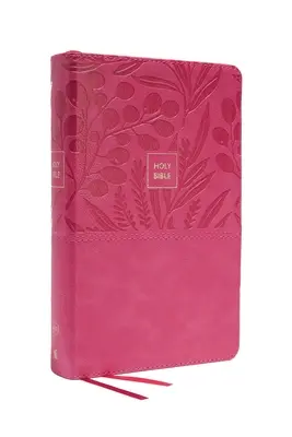 Kjv, veľká tlačená jednoslúpcová referenčná Biblia osobnej veľkosti, Leathersoft, ružová, červené písmená, pohodlná tlač: Svätá Biblia, verzia kráľa Jakuba - Kjv, Personal Size Large Print Single-Column Reference Bible, Leathersoft, Pink, Red Letter, Comfort Print: Holy Bible, King James Version