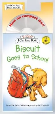 Piškót ide do školy Kniha a CD [s CD] - Biscuit Goes to School Book and CD [With CD]