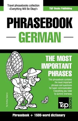 Anglicko-nemecký slovník a slovník na 1500 slov - English-German phrasebook and 1500-word dictionary
