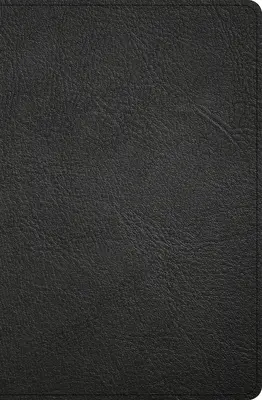 CSB Personal Size Giant Print Bible, čierna pravá koža - CSB Personal Size Giant Print Bible, Black Genuine Leather