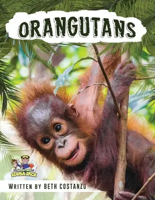 Pracovný zošit s aktivitami pre deti od 4 do 8 rokov Orangutan! - Orangutan Activity Workbook for Kids age 4-8!