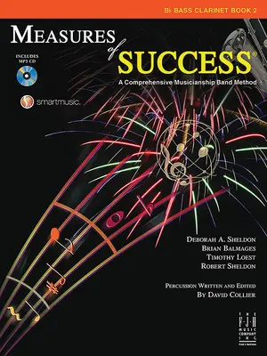 Opatrenia na dosiahnutie úspechu Basový klarinet 2. kniha - Measures of Success Bass Clarinet Book 2