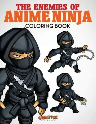 Nepriatelia anime nindža Omaľovánky - The Enemies of Anime Ninja Coloring Book
