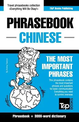Anglicko-čínsky slovník a tematický slovník s 3000 slovami - English-Chinese phrasebook and 3000-word topical vocabulary