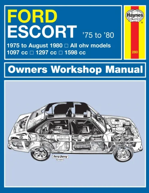 Ford Escort Majiteľská dielenská príručka - 75-80 - Ford Escort Owner's Workshop Manual - 75-80