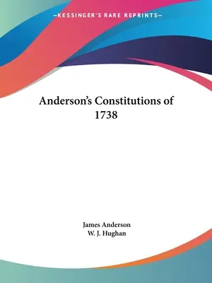 Andersonove ústavy z roku 1738 - Anderson's Constitutions of 1738