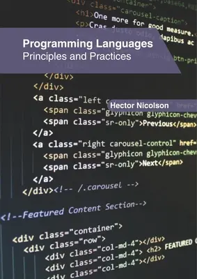 Programovacie jazyky: Princípy a postupy - Programming Languages: Principles and Practices