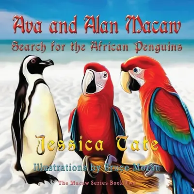 Ava a Alan Macaw hľadajú africké tučniaky - Ava and Alan Macaw Search for African Penguins