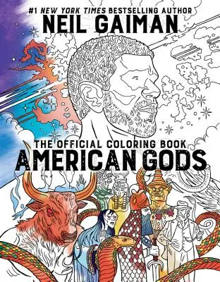 Americkí bohovia: Oficiálna kniha s maľovankami: Omaľovánky: Knižka na vyfarbovanie - American Gods: The Official Coloring Book: A Coloring Book