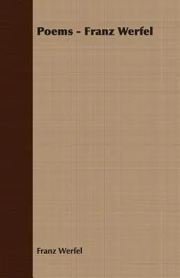 Básne - Franz Werfel - Poems - Franz Werfel