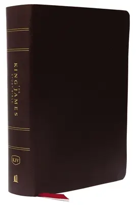 Študijná Biblia kráľa Jakuba, lepená koža, bordová farba, indexované, plnofarebné vydanie - The King James Study Bible, Bonded Leather, Burgundy, Indexed, Full-Color Edition