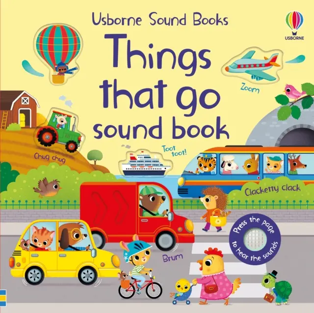 Veci, ktoré idú Zvuková kniha - Things That Go Sound Book