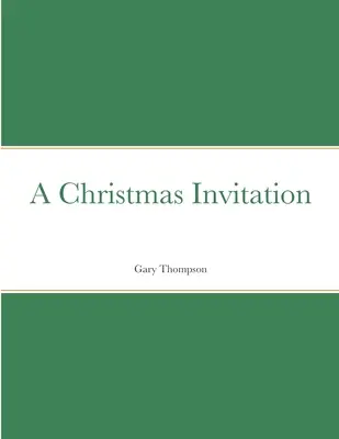 Vianočná pozvánka - A Christmas Invitation
