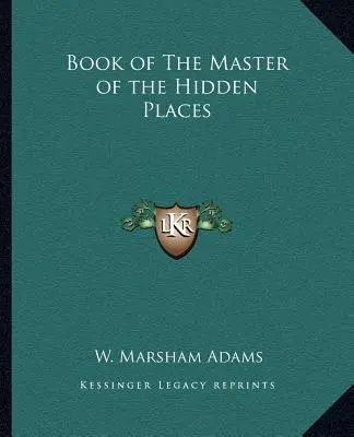 Kniha Majstra skrytých miest - Book of The Master of the Hidden Places