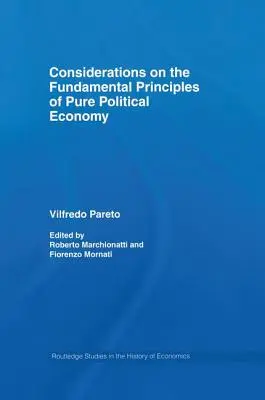 Úvahy o základných princípoch čistej politickej ekonómie - Considerations on the Fundamental Principles of Pure Political Economy