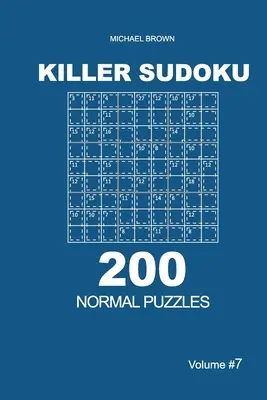 Killer Sudoku - 200 normálnych hádaniek 9x9 (7. diel) - Killer Sudoku - 200 Normal Puzzles 9x9 (Volume 7)