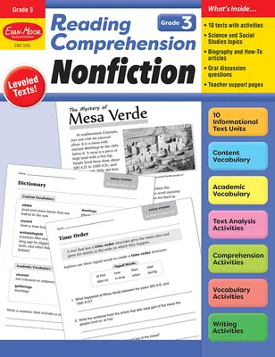 Čítanie s porozumením: Materiál pre učiteľa pre 3. ročník - Reading Comprehension: Nonfiction, Grade 3 Teacher Resource