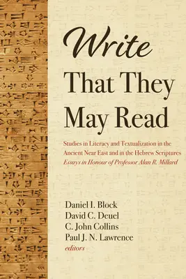 Píšte, aby mohli čítať - Write That They May Read
