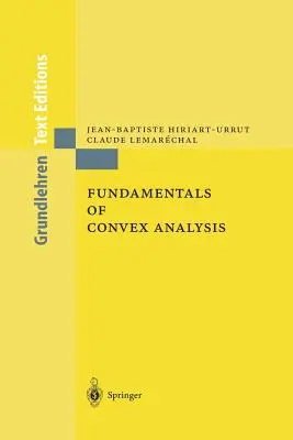 Základy konvexnej analýzy - Fundamentals of Convex Analysis