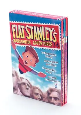 Svetové dobrodružstvá Flat Stanleyho #1-4 - Flat Stanley's Worldwide Adventures #1-4