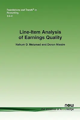 Riadková analýza kvality zárobkov - Line-Item Analysis of Earnings Quality