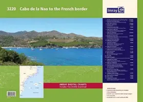 Imray Chart Atlas 3220 - Cabo de la Nao po francúzske hranice - Imray Chart Atlas 3220 - Cabo de la Nao to the French border Chart Atlas