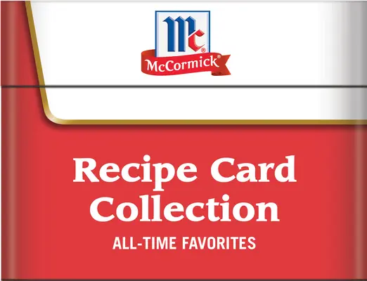 McCormick All-Time Favorites - Zbierka kariet s receptami v plechovke - McCormick All-Time Favorites - Recipe Card Collection Tin