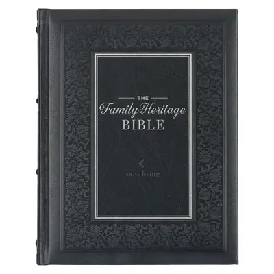 NLT Family Heritage Bible, Veľká tlačená rodinná devocionálna Biblia na štúdium, New Living Translation Holy Bible Faux Leather Hardcover, Additional Interac - NLT Family Heritage Bible, Large Print Family Devotional Bible for Study, New Living Translation Holy Bible Faux Leather Hardcover, Additional Interac