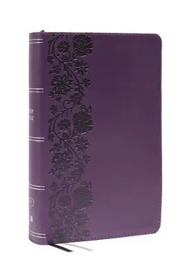 Kjv, Veľká jednoslúpcová referenčná Biblia v osobnej veľkosti, kožená, fialová, červené písmená, indexovaná palcom, pohodlná tlač: Svätá Biblia, King James Ve - Kjv, Personal Size Large Print Single-Column Reference Bible, Leathersoft, Purple, Red Letter, Thumb Indexed, Comfort Print: Holy Bible, King James Ve