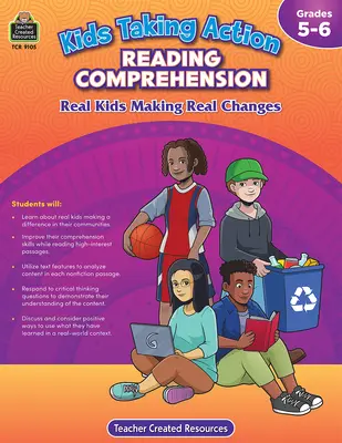 Deti v akcii: (5. - 6. ročník) - Kids Taking Action: Reading Comprehension (Gr. 5-6)