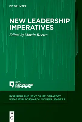 Nové imperatívy vedenia - New Leadership Imperatives