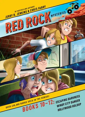 Red Rock Mysteries 3-Pack Knihy 10-12: Útek z temnoty / Nebezpečenstvo veterného mesta / Prepadnutie Hollywoodu - Red Rock Mysteries 3-Pack Books 10-12: Escaping Darkness / Windy City Danger / Hollywood Holdup