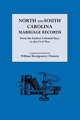 Manželské záznamy Severnej a Južnej Karolíny - North and South Carolina Marriage Records