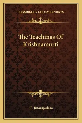 Krišnamurtiho učenie - The Teachings Of Krishnamurti