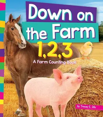 Dole na farme 1, 2, 3: Počítanie na farme - Down on the Farm 1, 2, 3: A Farm Counting Book