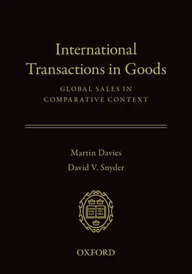 Medzinárodné transakcie s tovarom: Globálny predaj v komparatívnom kontexte - International Transactions in Goods: Global Sales in Comparative Context