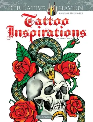 Creative Haven Tattoo Inspirations Omaľovánky - Creative Haven Tattoo Inspirations Coloring Book