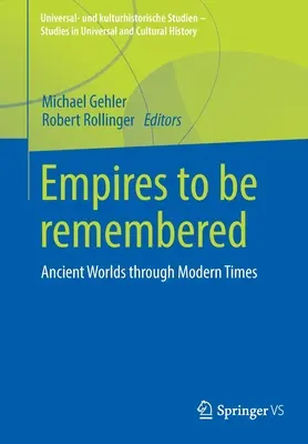 Impériá, na ktoré sa má pamätať: Staroveké svety v modernej dobe - Empires to Be Remembered: Ancient Worlds Through Modern Times