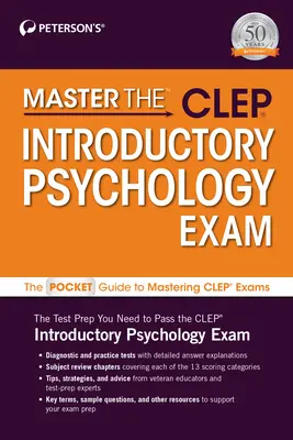 Zvládnuť úvodnú skúšku z psychológie Clep(tm) - Master The(tm) Clep(r) Introductory Psychology Exam