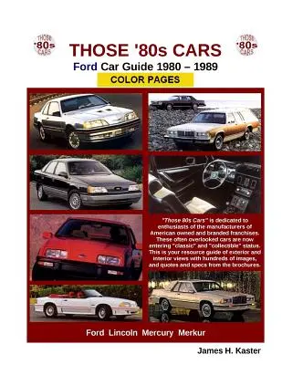 Tie autá z 80. rokov - Ford - Those 80s Cars - Ford