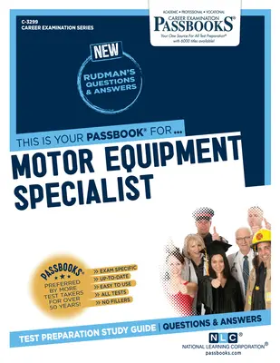 Špecialista na motorové zariadenia (C-3299): Študijná príručka k preukazom, zväzok 3299 - Motor Equipment Specialist (C-3299): Passbooks Study Guide Volume 3299