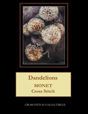 Púpavy: Moneta krížikovým stehom - Dandelions: Monet cross stitch pattern