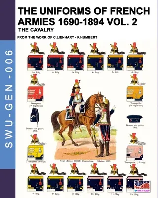 Uniformy francúzskych armád 1690-1894 - zväzok 2: Jazda - The uniforms of French armies 1690-1894 - Vol. 2: The cavalry